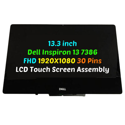 13.3" B133HAN06.2 FHD LCD Touch Screen Assembly Display Dell Inspiron 13 7386