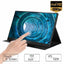 Portable Monitor Touchscreen Kickstand 15.6" Freestanding Touch USB C Monitors