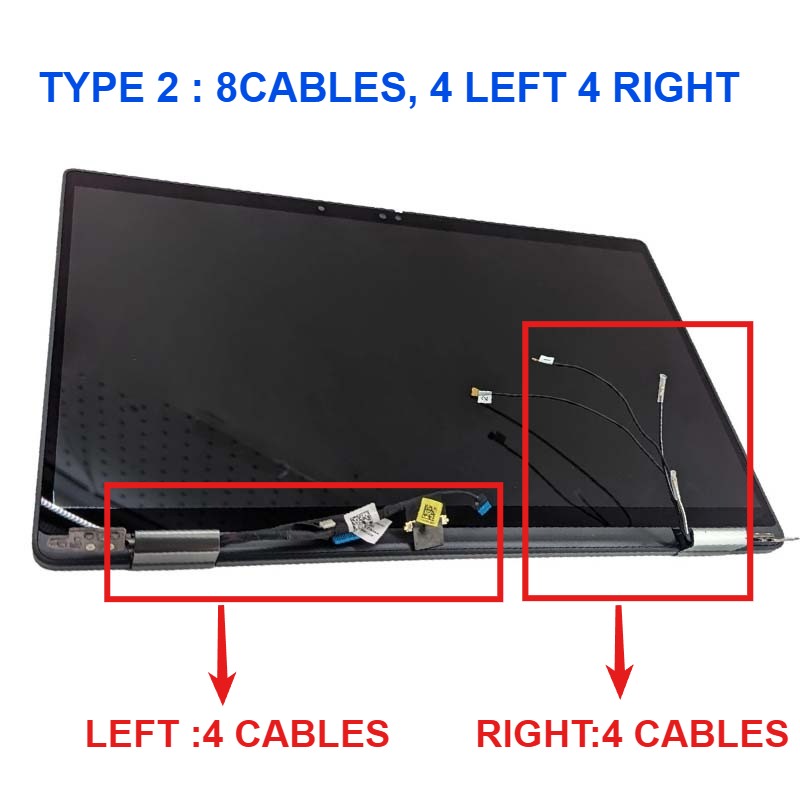 NEW Dell Latitude 7430 2-in-1 FHD touchscreen LCD Assembly BLack N4VN8 MTL3