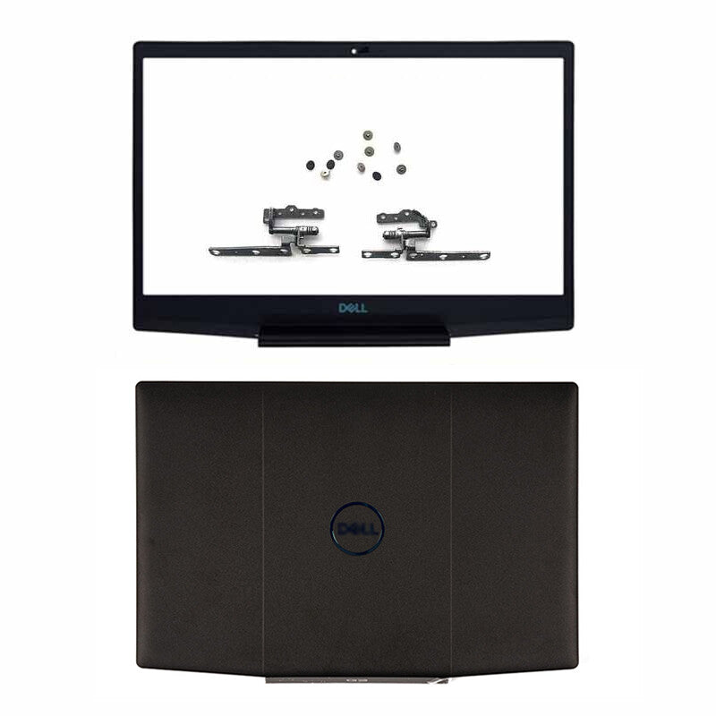 New for Dell G3 15 3590 15.6in Top LCD Back Cover+Screen Bezel+Hinges+10 Screws