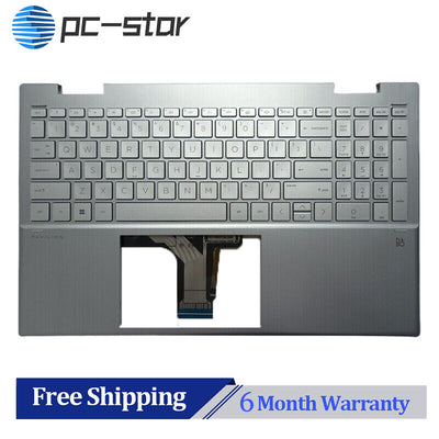 NEW HP Pavilion x360 15-ER0051NR 15-ER0056CL 15-ER151NR Palmrest Keyboard no FPR
