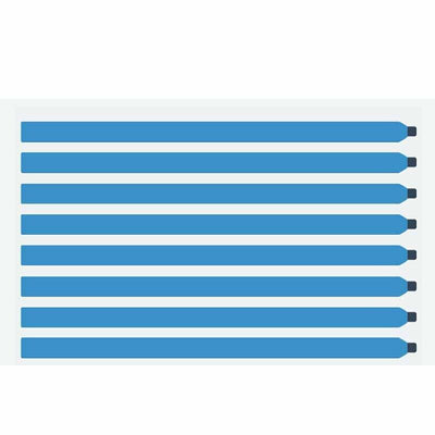10 x Pull Tabs Stretch Release Adhesive Strips for LCD Screen Panel With Handle