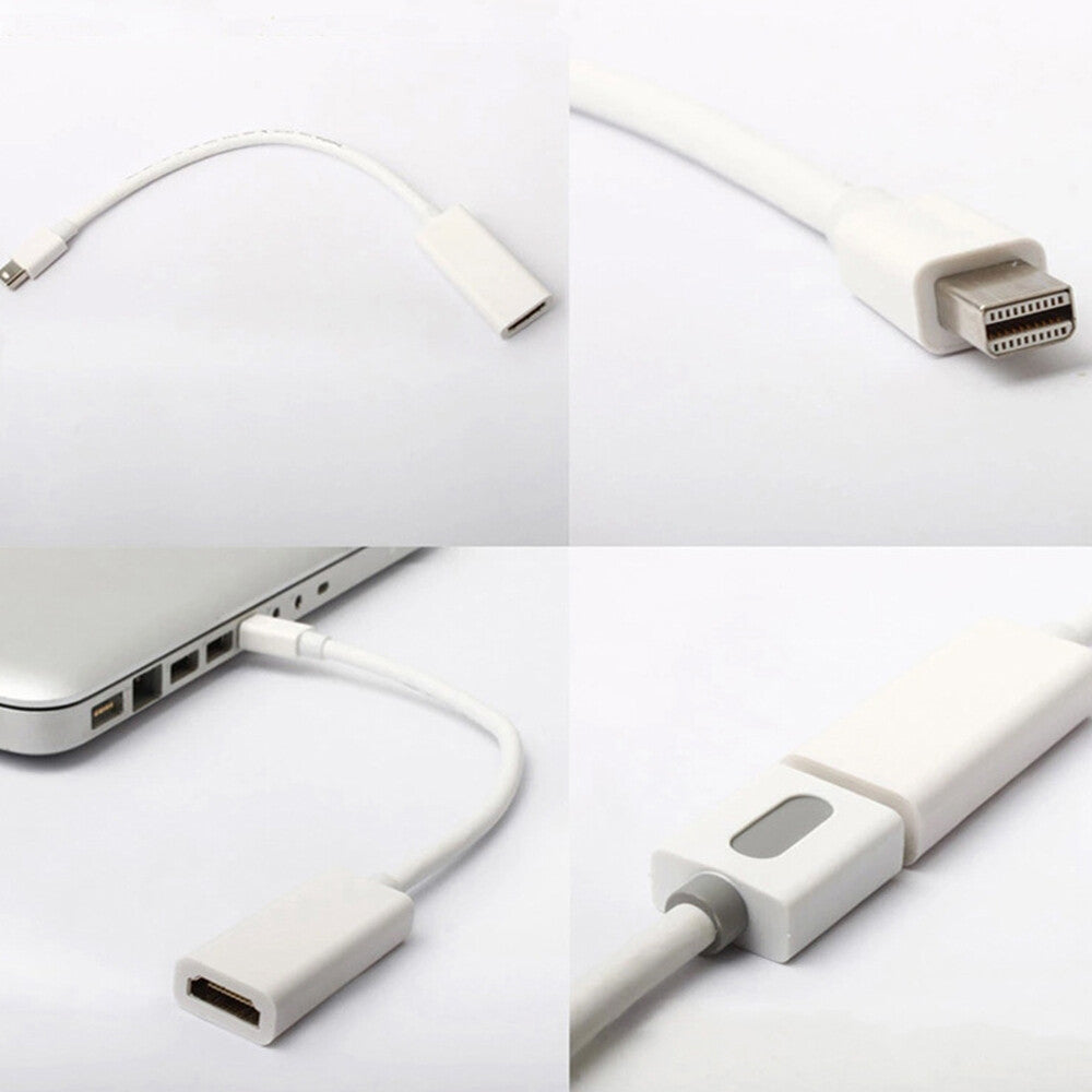 Mini Display Port DP Thunderbolt to HDMI Adapter Cable For Macbook Pro Air Mac
