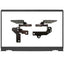 LCD Back Cover +Bezel + Hinge For Dell Inspiron 15 3510 3511 3515 3520 3521 3525