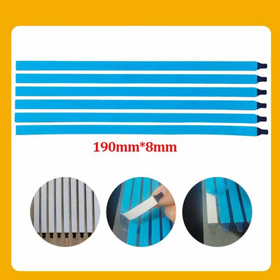 Set of 6 Pull tabs stretch release adhesive strips for LCD screen without tabs