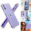 For iPhone 14 13 12 11 Pro Max Mini X Xs XR 7 8 6 Plus SE Shockproof Clear Case Phone Cases