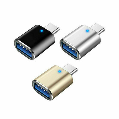 FOR HPP Dell Lenovo Chromebook USB-C 3.1 Type C Male To USB 3.0 Female Data OTG