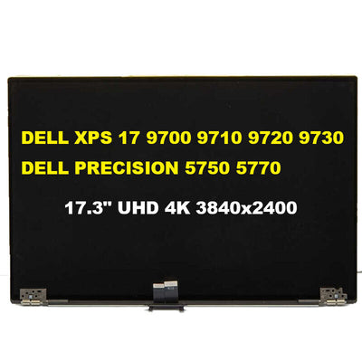 NEW Dell Xps 17 9700 9710 9720 Uhd 4k 3840x2400 Touch Screen Lcd Assembly 59cvm