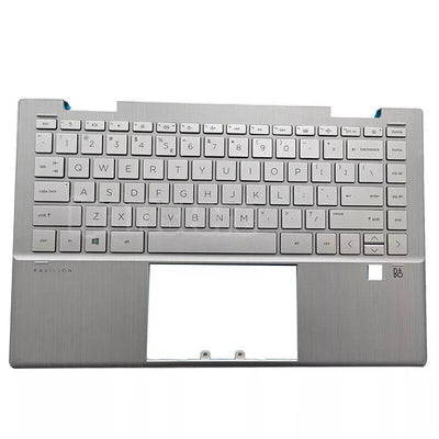 New FOR HP Palmrest Backlit Keyboard 14-DY 14M-DY0013DX TPN-Q171 M45219-001