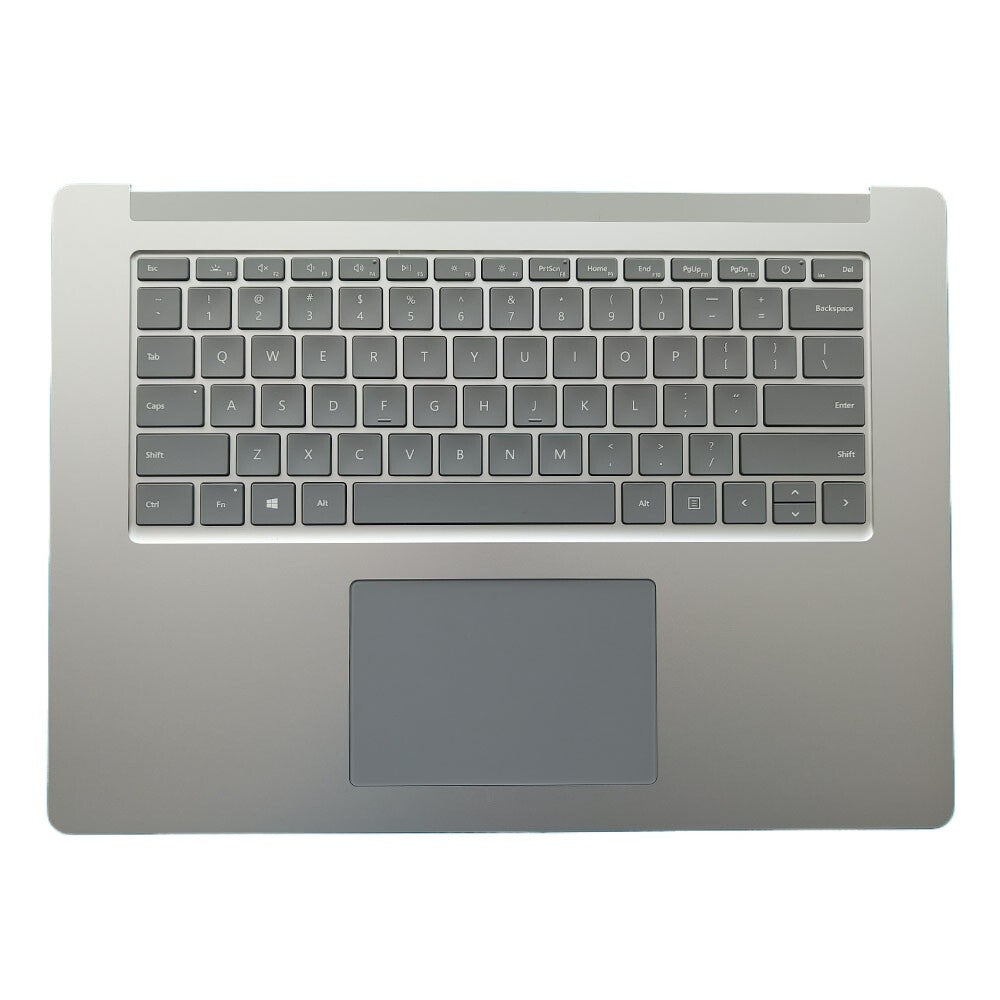 NEW For Microsoft Surface Laptop 4 15" 1953 Palmrest Keyboard Touchpad Silver