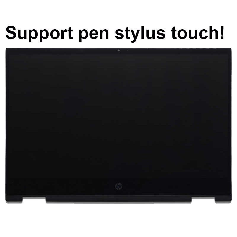 LCD Touch Screen Assembly + Bezel For HP Pavilion x360 14m-dw0013dx 14m-dw1013dx
