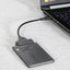 USB 3.1 to 2.5" SATA III Hard Drive Adapter UASP SSD HHD External Converter