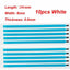 10 x Pull Tabs Stretch Release Adhesive Strips for LCD Screen Panel With Handle