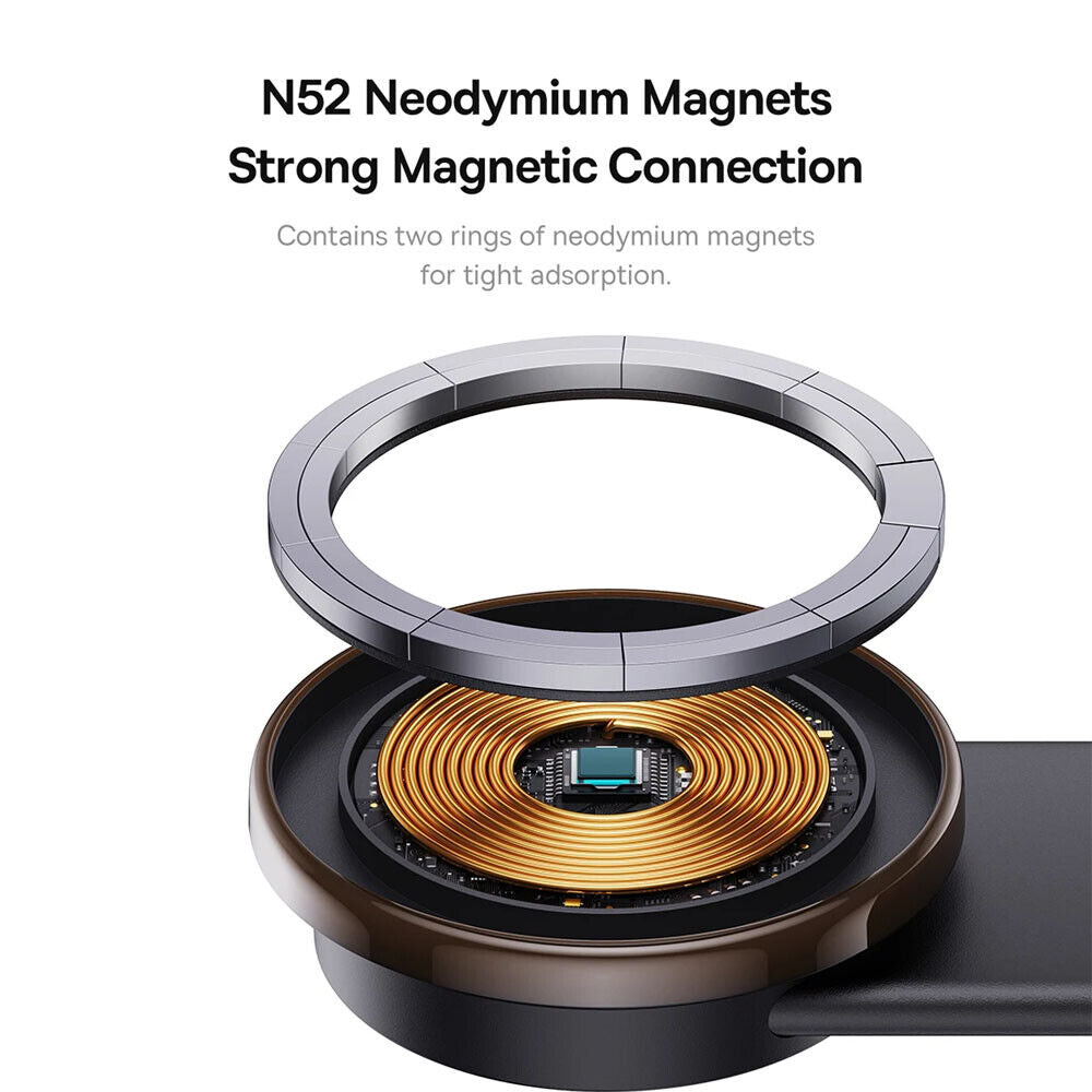 Magsafe Wireless Charger Magnetic Fast Charger For iPhone 15 14 13 12 11 Pro Max