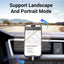15W 2 IN 1 Wireless Car Charger Fast Charging Mount Automatic Clamping Holder US