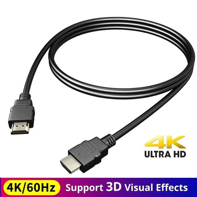 2-Pack HDMI Cable 2.0 4K 3D HDTV PC XBOX ONE PS4 High Speed Plug 5.9FT 1.5M