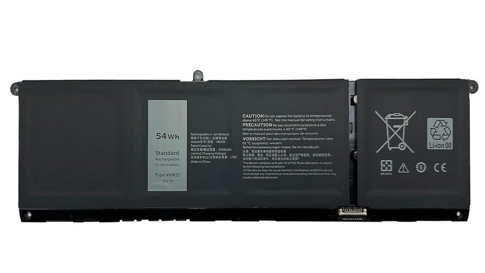 54Wh V6W33 Battery For Dell Inspiron 3510 5510 Latitude 3320 3330 Vostro 3515