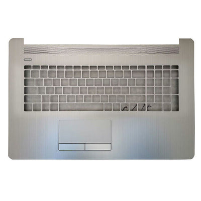 New FOR HP Pavilion 17-CA 17-BY 17.3''Silver Upper Palmrest W/ODD Keyboard Cover