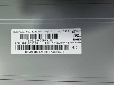 23" MG2381B02-4 1920x1080 30 Pins LCD Non-Touch Screen Display Panel