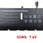 New DXGH8 Battery For Dell XPS 13 9370 9380 2018 Series 0H754V P82G 7.6V 52Wh