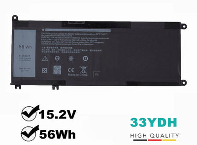 33YDH Battery For Dell Latitude 3380 3480 3490 3590 3580 Inspiron 15 17 7000 NEW