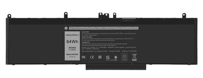 WJ5R2 11.4V 84Wh Laptop Battery Compatible for Dell Precision E5570 3510 4F5YV