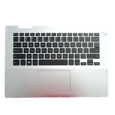 Silver Palmrest Upper Case w/Backlit Keyboard 041KVJ for Dell Inspiron 5482 5491