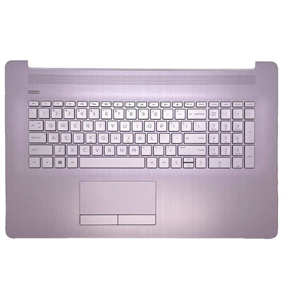 New Palmrest FOR HP 17BY 17-BY 17-CA Backlit Keyboard Touchpad Pink L28089-001