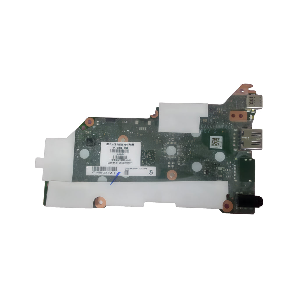 M75160-001 FOR HP Chromebook 11MK G9 UMA MOTHERBORAD 8183 4GB 32GeMMC nSDC-