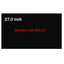 27.0" M270KCJ-L5Z REV.C5 LCD Non-Touch Screen Display Panel QHD 2560×1440 92 Pins 60Hz