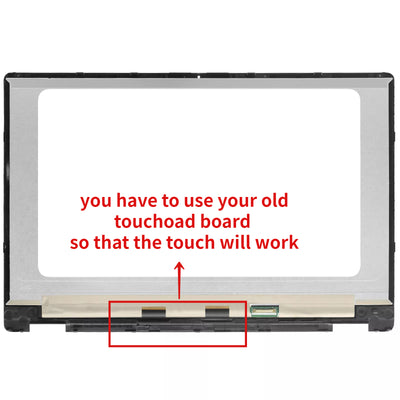 Écran tactile LCD L51357-001 L51358-001 pour HP Pavilion x360 15-dq1052nr FHD 1920 x 1080