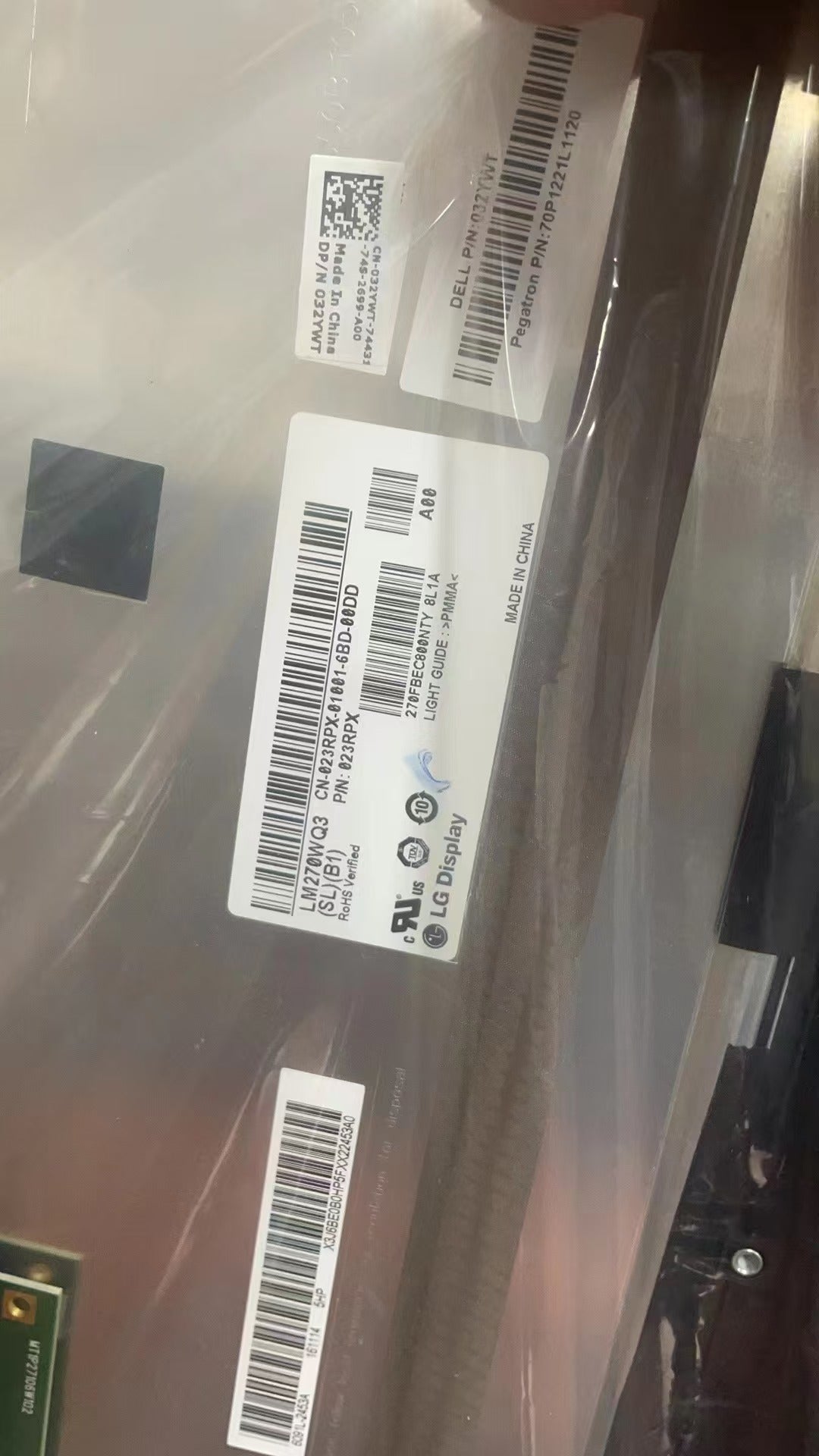 NEW 27 inch LG LM270WQ3 (SL)(B1) 2560 x 1440 27 LCD Monitor Panel 023RPX 032YWT