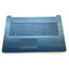 New Blue Palmrest Backlit Keyboard Touchpad For HP 17-BY 17T-BY 17-CA M12337-001