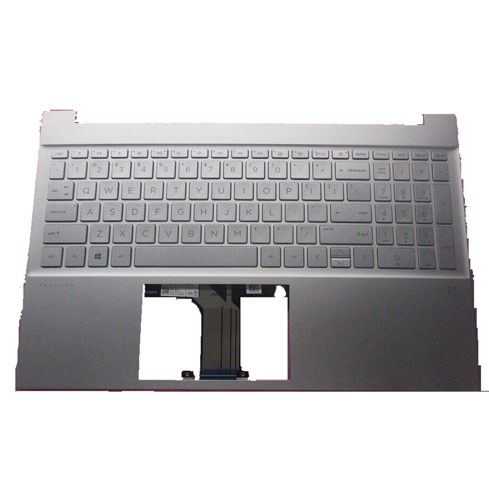 FOR HP Pavilion 15-EG1053 15-EH lap TOP CVR SDC W/KEYBOARD NSV BL M76640-001