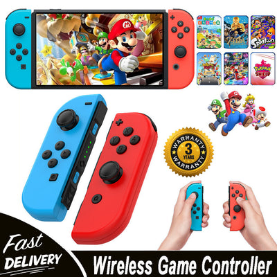 Wireless Gamepad Left & Right Game Controller For Nintendo Switch Joy-Con1-Pair