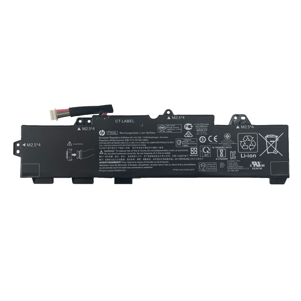 Genuine 56Wh TT03XL Battery For HP EliteBook 850 G5 850 G6 ZBook 15U G5 Series