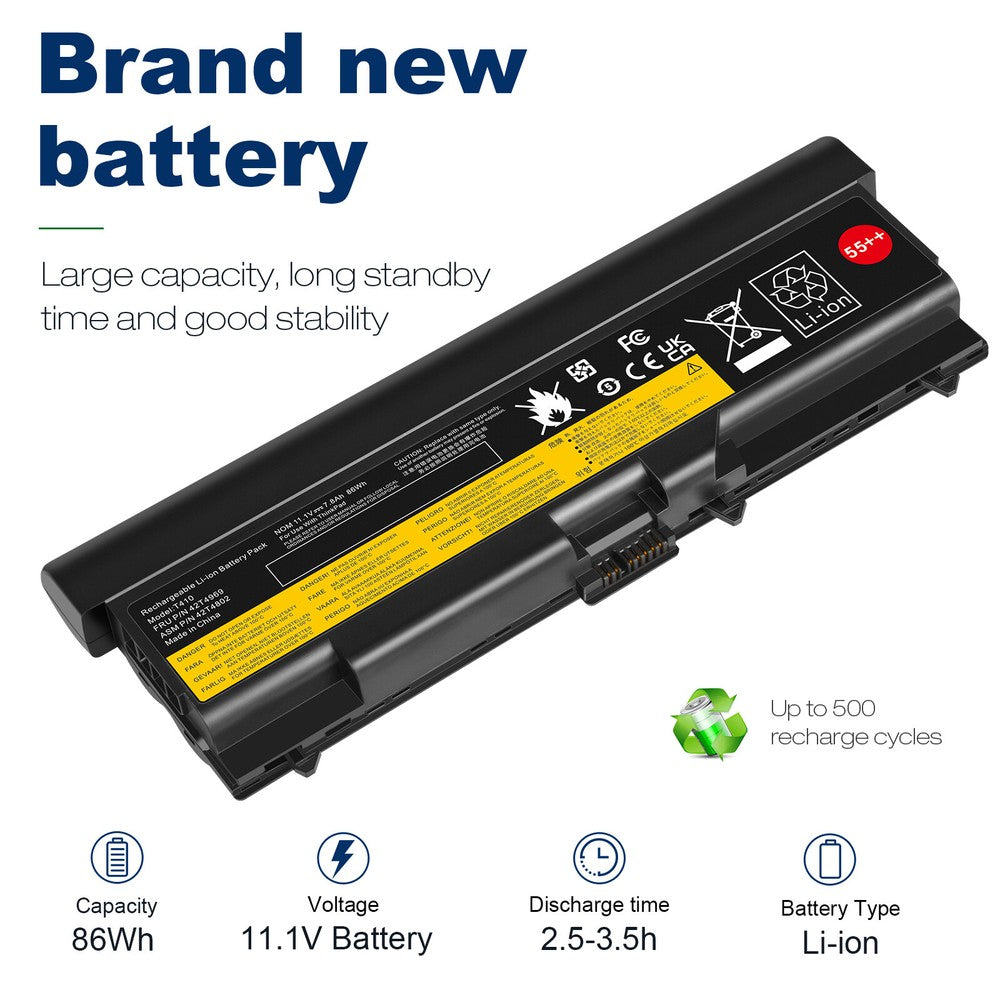 Battery 42T4798 42T4799 for Lenovo T410 T420 T510 T520 W510 W520 SL410 55++