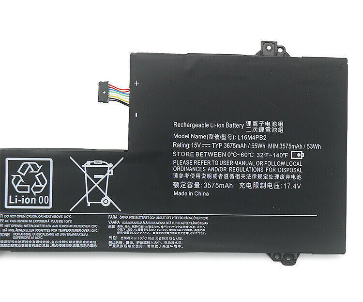 L16M4PB2 L16L4PB2 Genuine Battery for Lenovo 720S-14IKB V720-14IFI V720-14ISE