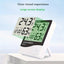 Thermometer Indoor Digital LCD Hygrometer Temperature Humidity Meter Alarm Clock
