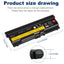 Battery 42T4798 42T4799 for Lenovo T410 T420 T510 T520 W510 W520 SL410 55++