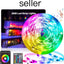 50 Ft LED Strip Lights, Smart Light with App Remote Control, RGB LED 1 ROLL 50ft smart bulb