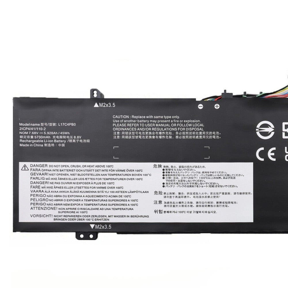 L17C4PB0 Battery For Lenovo Yoga 530-14IKB IdeaPad 530S-14IKB Flex 6-14IKB-81EM
