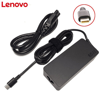 NEW 10X Genuine 65W USB-C Type-C Power Adapter Charger Lenovo Laptop AC ADLX65YLC3A