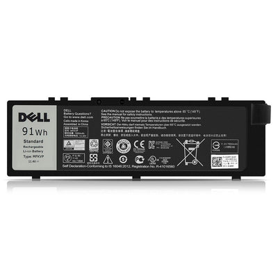 new MFKVP Battery For Dell Precision 15 7510 7520 17 7710 7720 M7510 M7710 91Wh