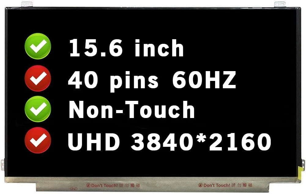 15.6" Lenovo thinkpad P50 P51s UHD 4K LCD Screen LQ156D1JW05 FRU 00NY498