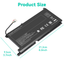 For HP Pavilion 16-A0032DX Battery 11.55V 52.5Wh 4545mAh PG03XL L48495-005