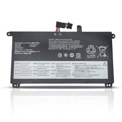 01AV493 00UR891 Laptop Internal Battery For Lenovo ThinkPad T570 T580 P51S P52S