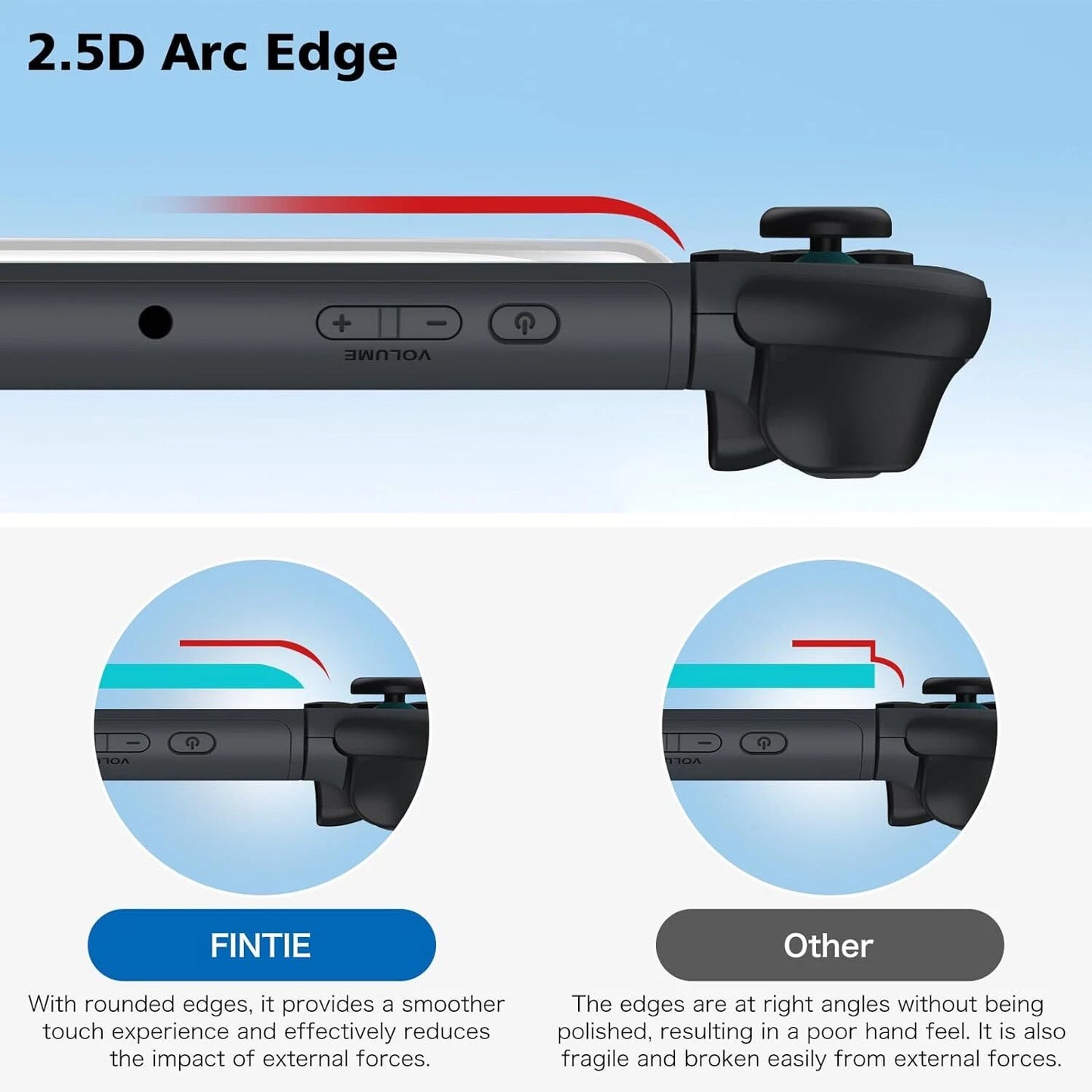2-Pack Screen Protector for Nintendo Switch 2 (2025) Tempered Glass Clear Film
