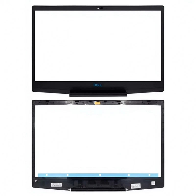 LCD Back Cover Lid Bezel Hinges for Dell G3 15 3590 G3 15 3500 P89F 03HKFN White