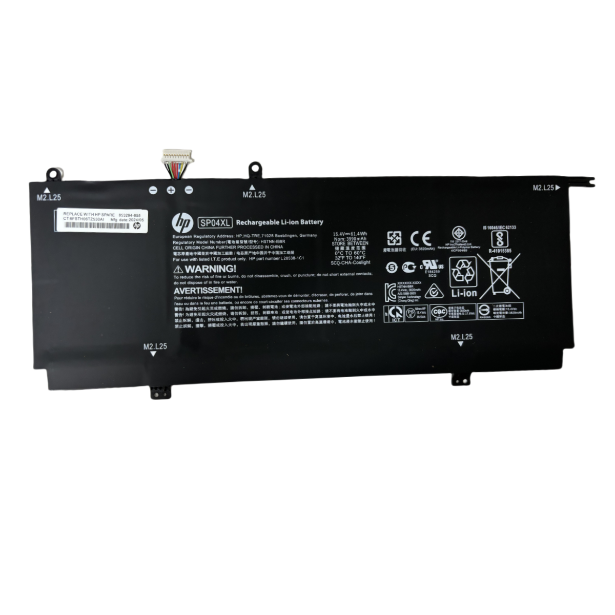 SP04XL New Original Battery for HP Spectre X360 13-AP000 HSTNN-IB8R HSTNN-OB1B